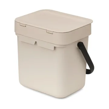 Caixote de lixo Sort & Go 3 l. - Soft beige - Brabantia