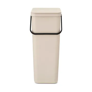 Caixote de lixo Sort & Go 40 L - Soft Beige - Brabantia