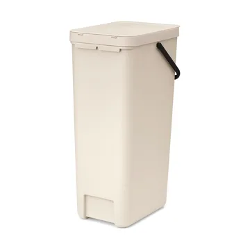 Caixote de lixo Sort & Go 40 L - Soft Beige - Brabantia