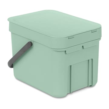 Caixote de lixo Sort & Go 6 l. - Jade green - Brabantia