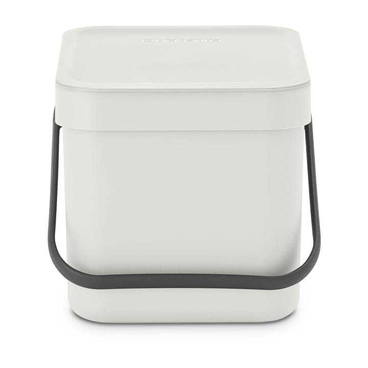 Caixote de lixo Sort & Go 6 l. - Light grey - Brabantia