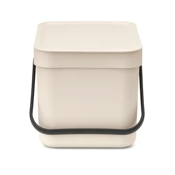 Caixote de lixo Sort & Go 6 l. - Soft Beige - Brabantia
