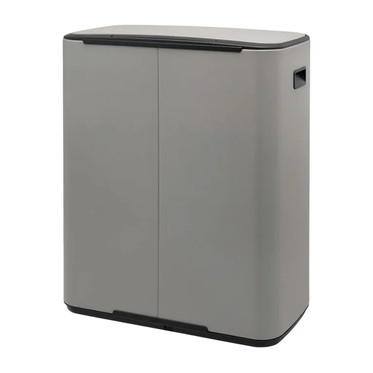 Caixote de pedal Bo 60 L, Mineral concrete grey Brabantia