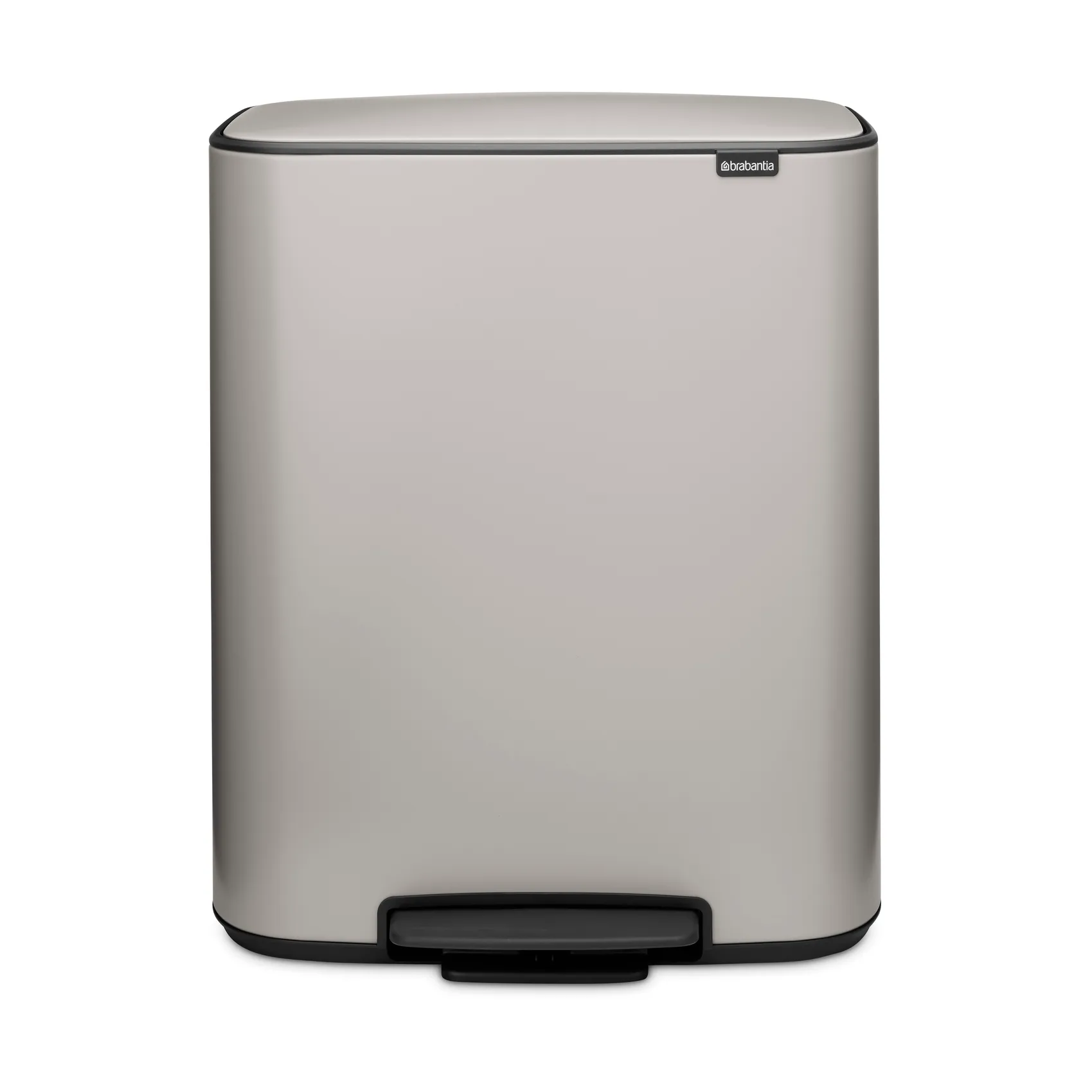 Caixote de pedal Bo 60 L, Soft grey Brabantia