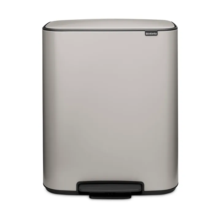 Caixote de pedal Bo 60 L - Soft grey - Brabantia