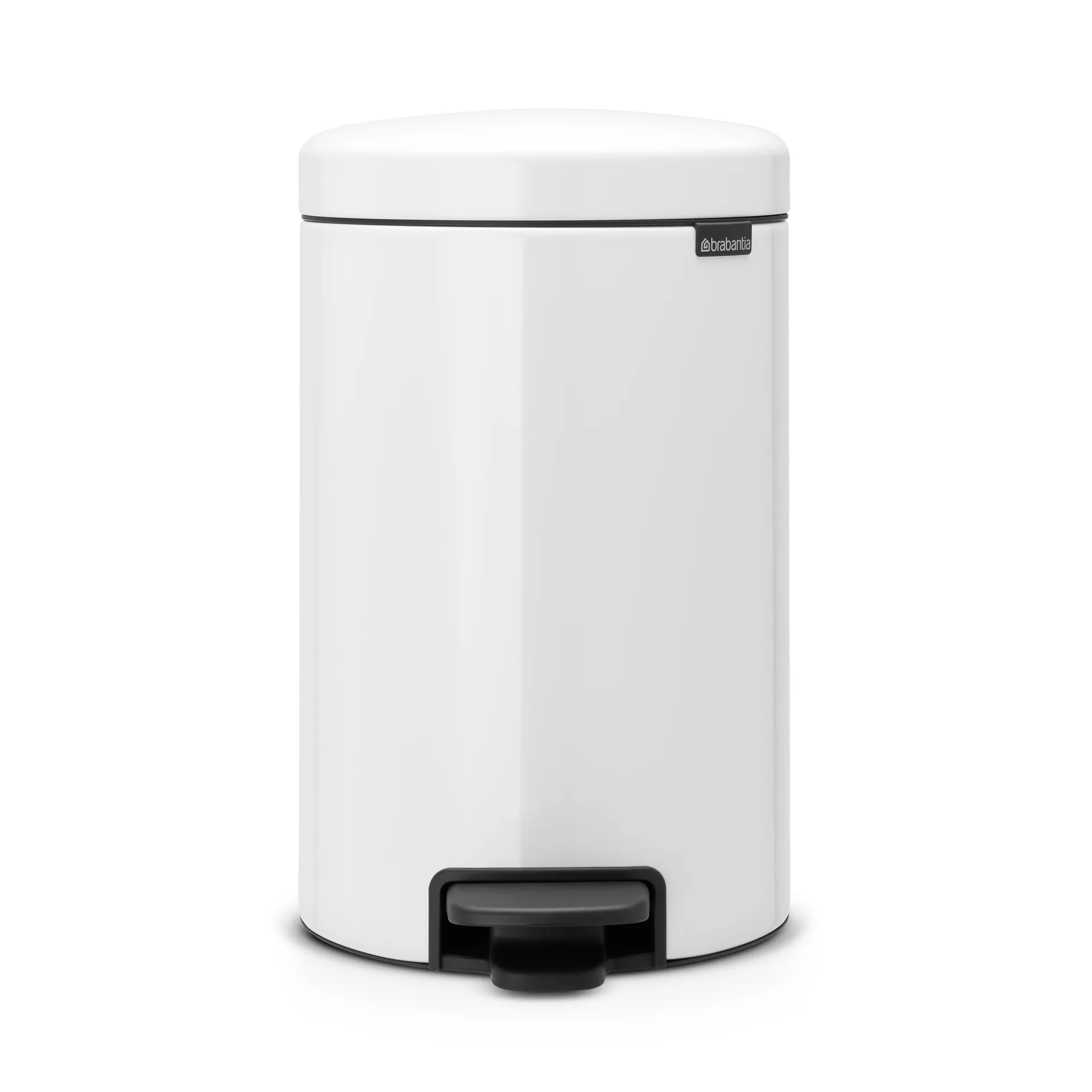 Caixote de pedal New Icon 12 litros, branco Brabantia
