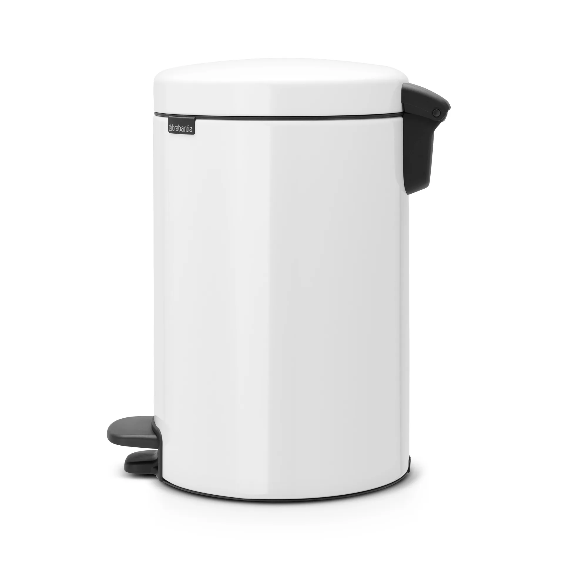 Caixote de pedal New Icon 12 litros, branco Brabantia