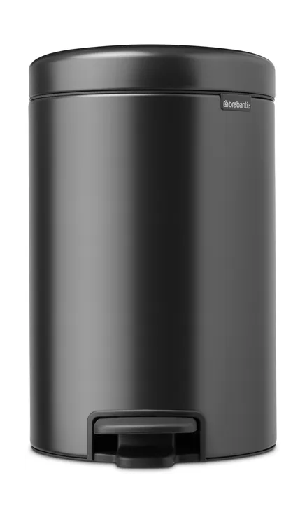 Caixote de pedal New Icon 12 litros, Confident Grey Brabantia