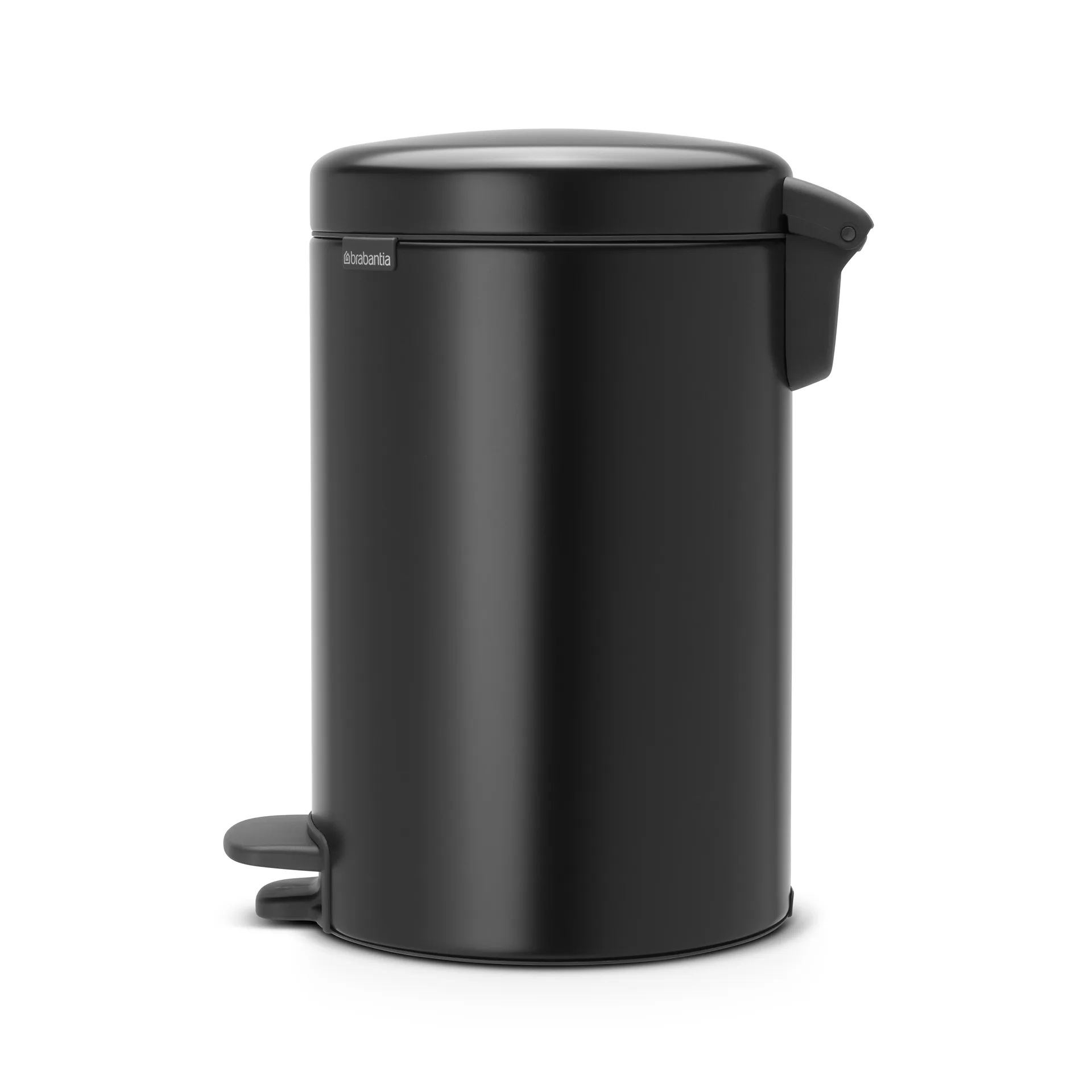 Caixote de pedal New Icon 12 litros, preto mate Brabantia