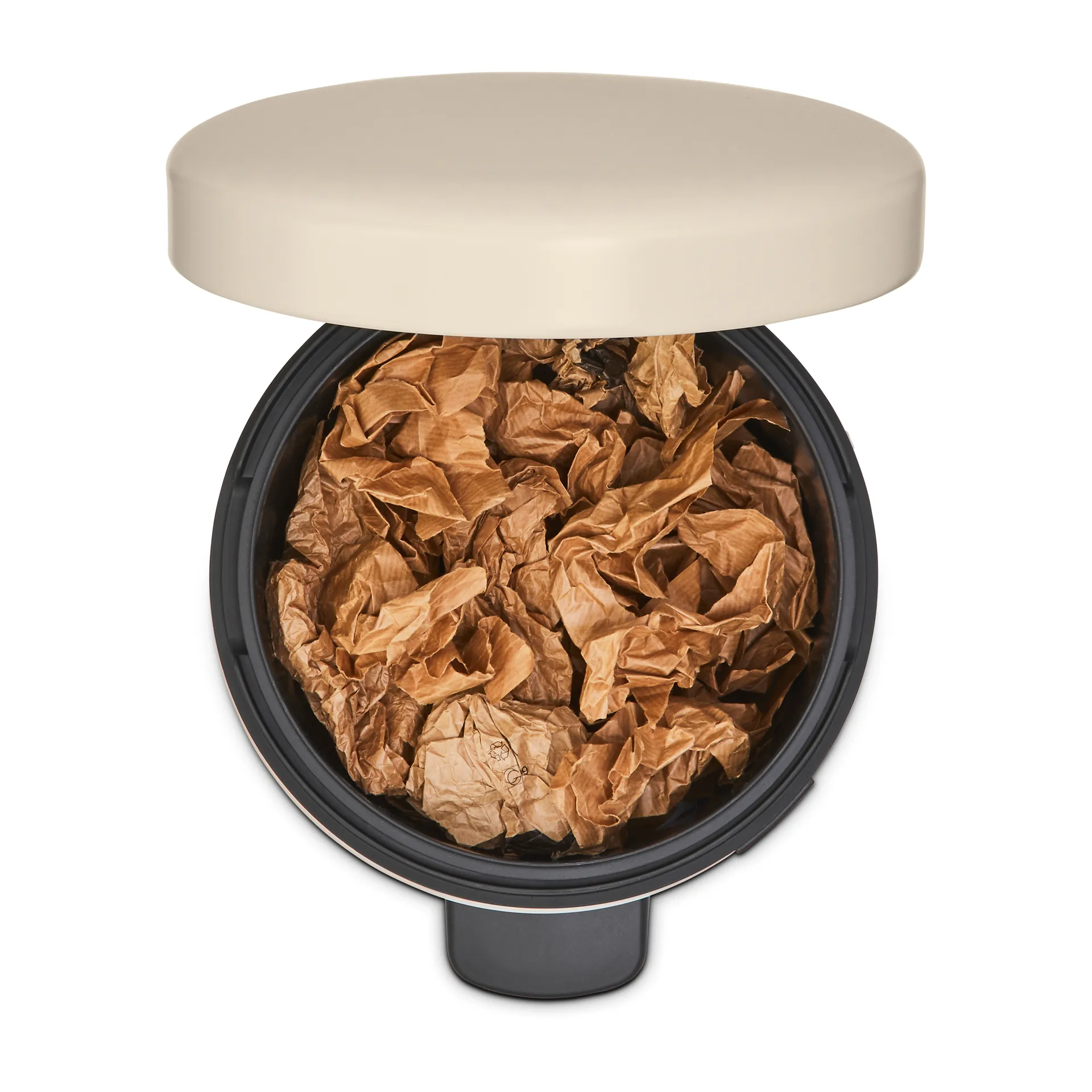 Caixote de pedal New Icon 12 litros, Soft beige Brabantia