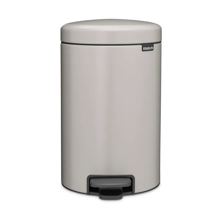 Caixote de pedal New Icon 12 litros - Soft grey - Brabantia