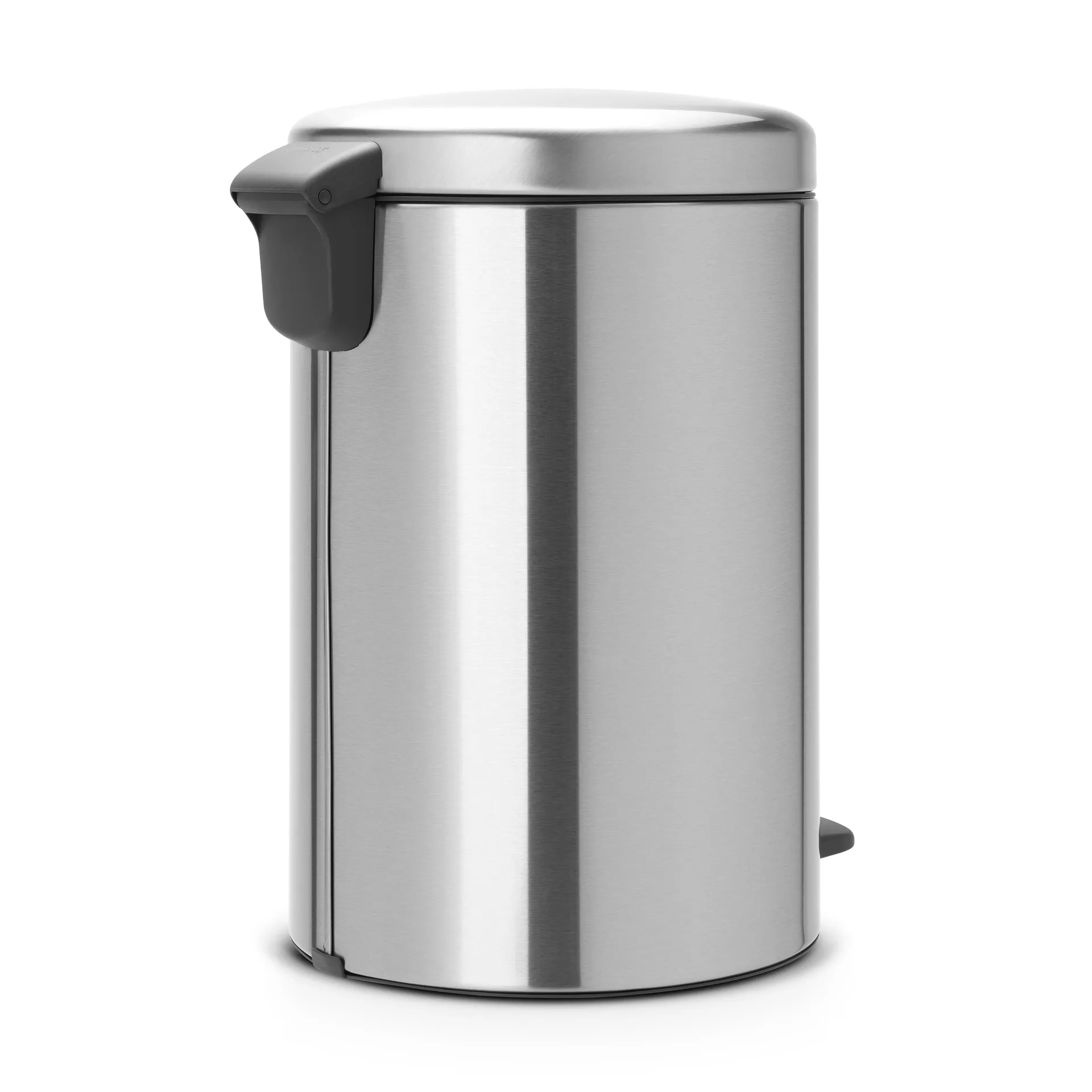 Caixote de pedal New Icon 20 litros, aço mate Brabantia