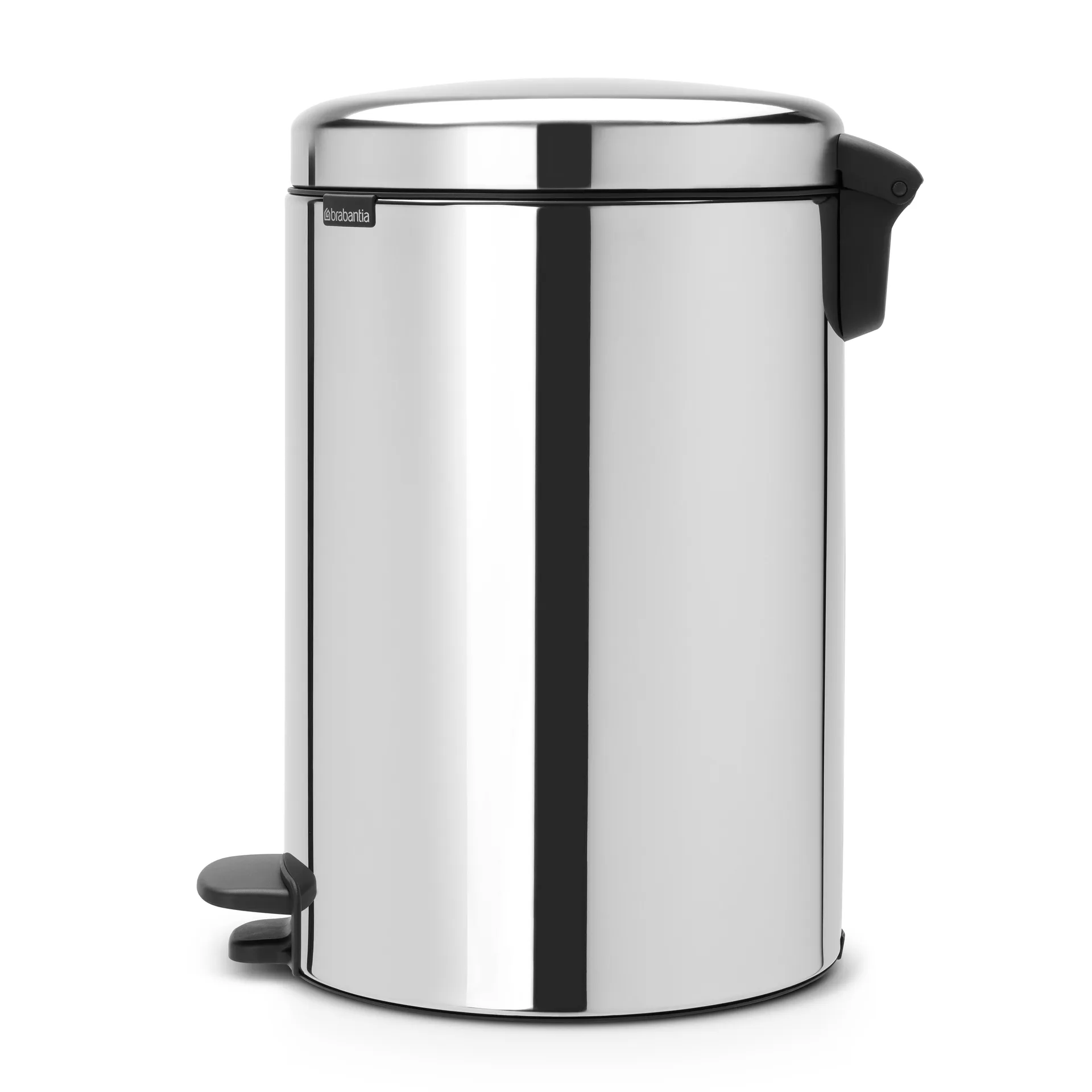 Caixote de pedal New Icon 20 litros, brilliant steel Brabantia