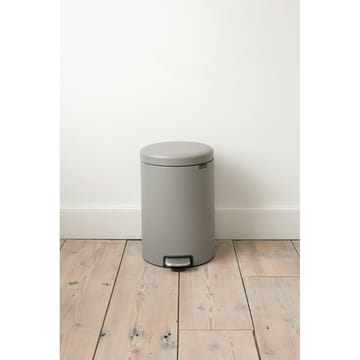 Caixote de pedal New Icon 20 litros - Mineral concrete grey - Brabantia