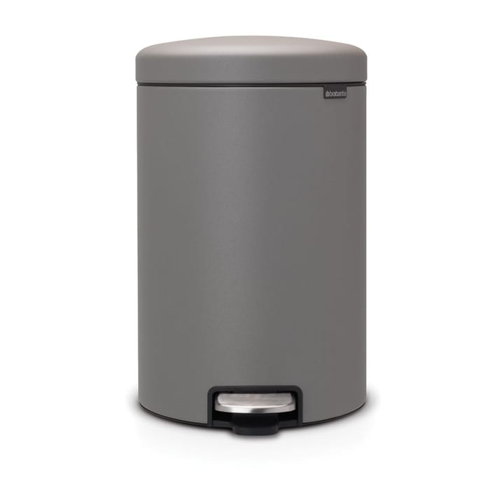 Caixote de pedal New Icon 20 litros - Mineral concrete grey - Brabantia