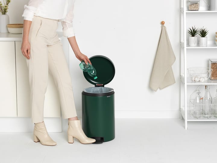 Caixote de pedal New Icon 20 litros, Pine green Brabantia