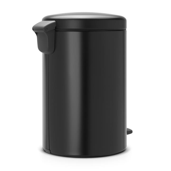 Caixote de pedal New Icon 20 litros - preto mate - Brabantia