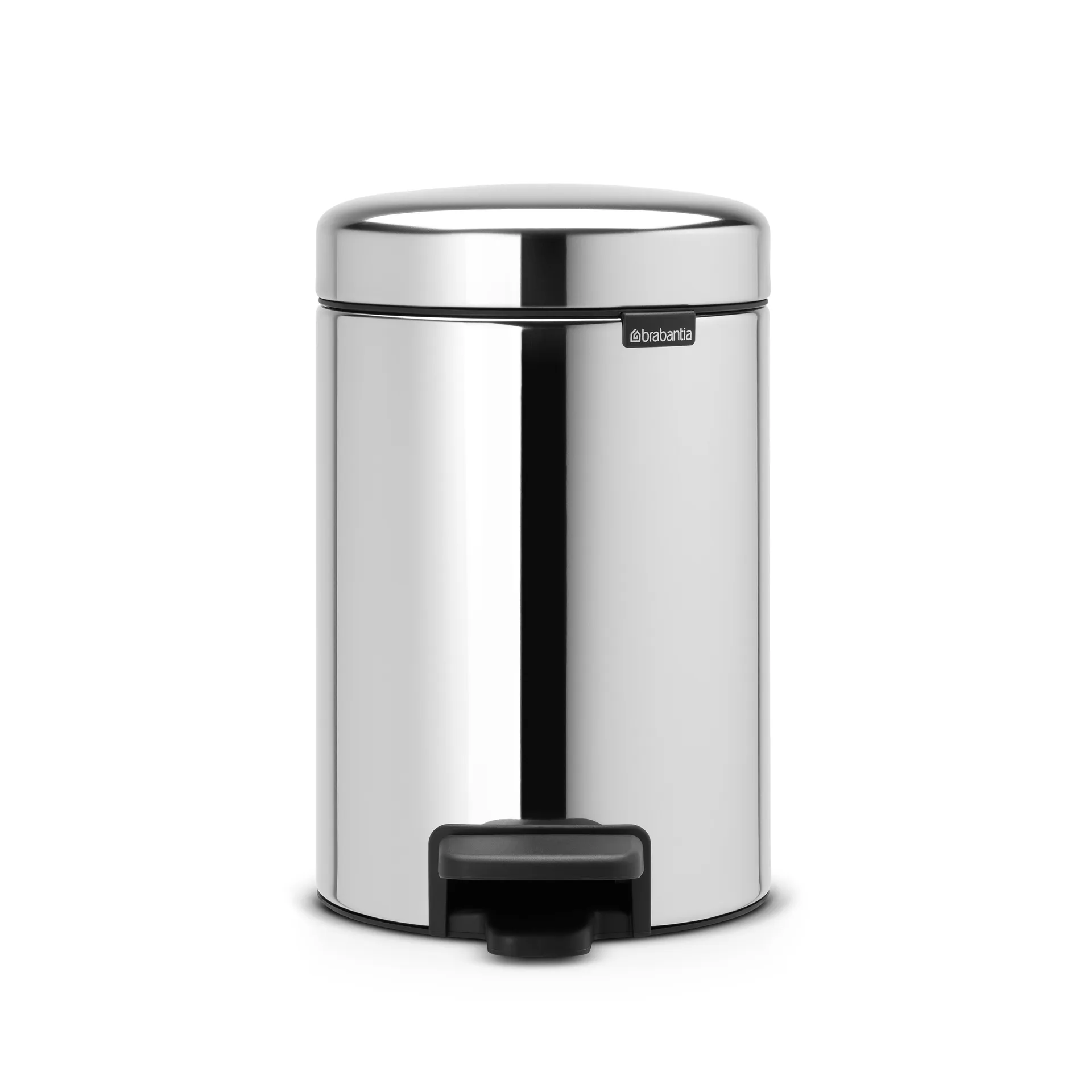 Caixote de pedal New Icon 3 litros, brilliant steel Brabantia