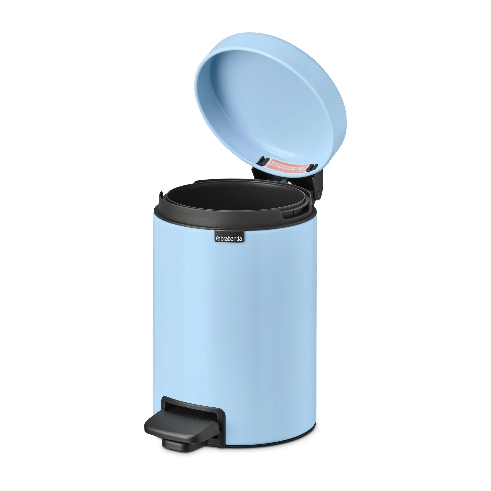 Caixote de pedal New Icon 3 litros, Dreamy blue Brabantia