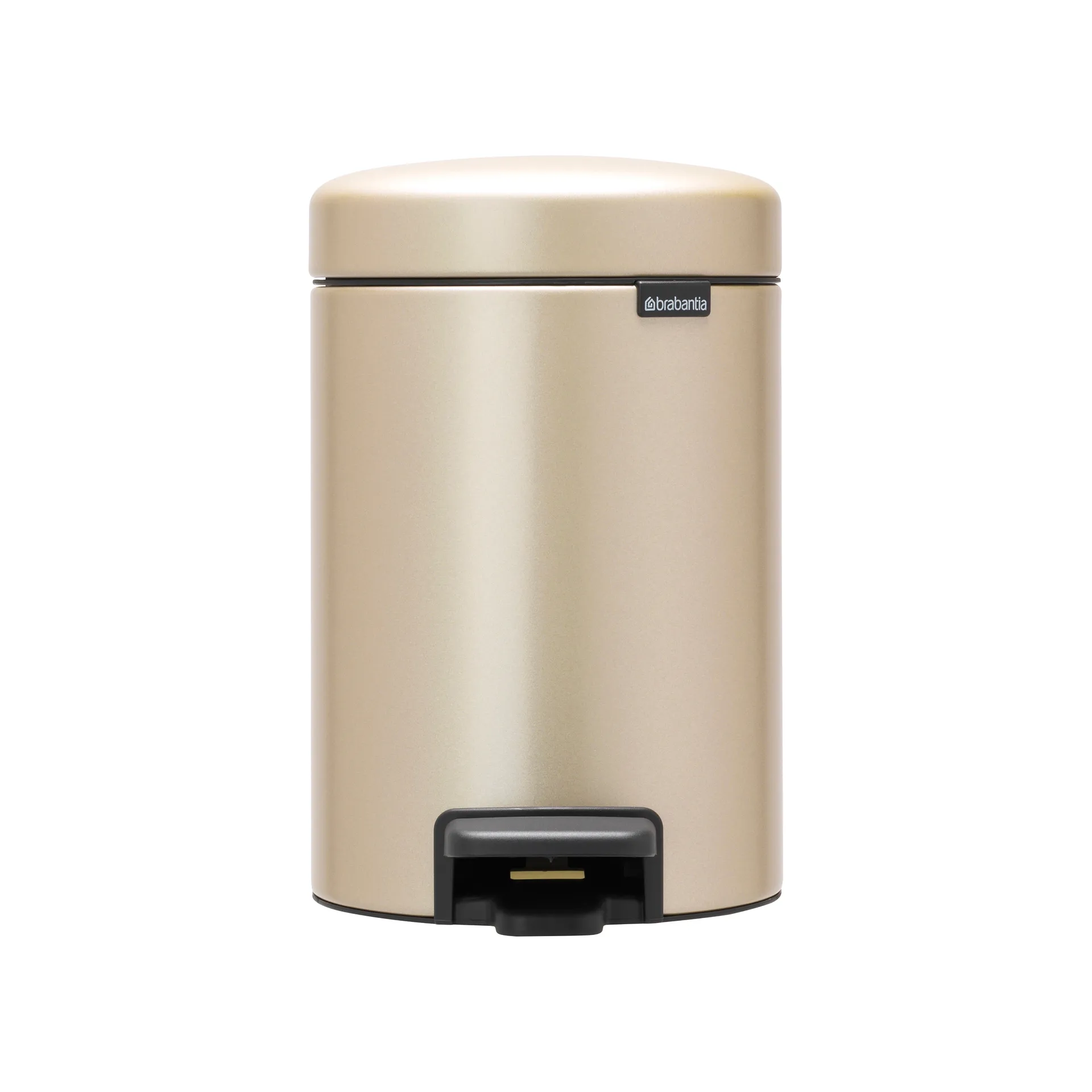 Caixote de pedal New Icon 3 litros, Metallic Gold Brabantia
