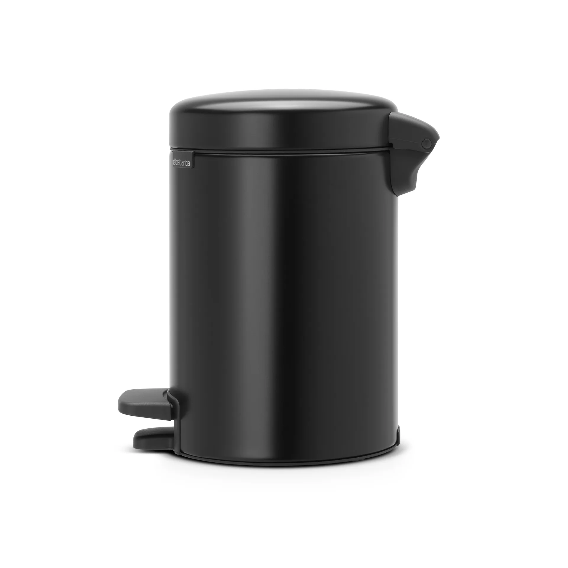 Caixote de pedal New Icon 3 litros, preto mate Brabantia