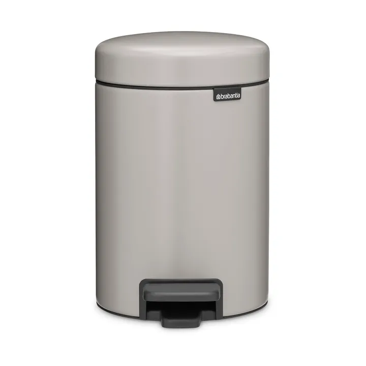 Caixote de pedal New Icon 3 litros - Soft grey - Brabantia