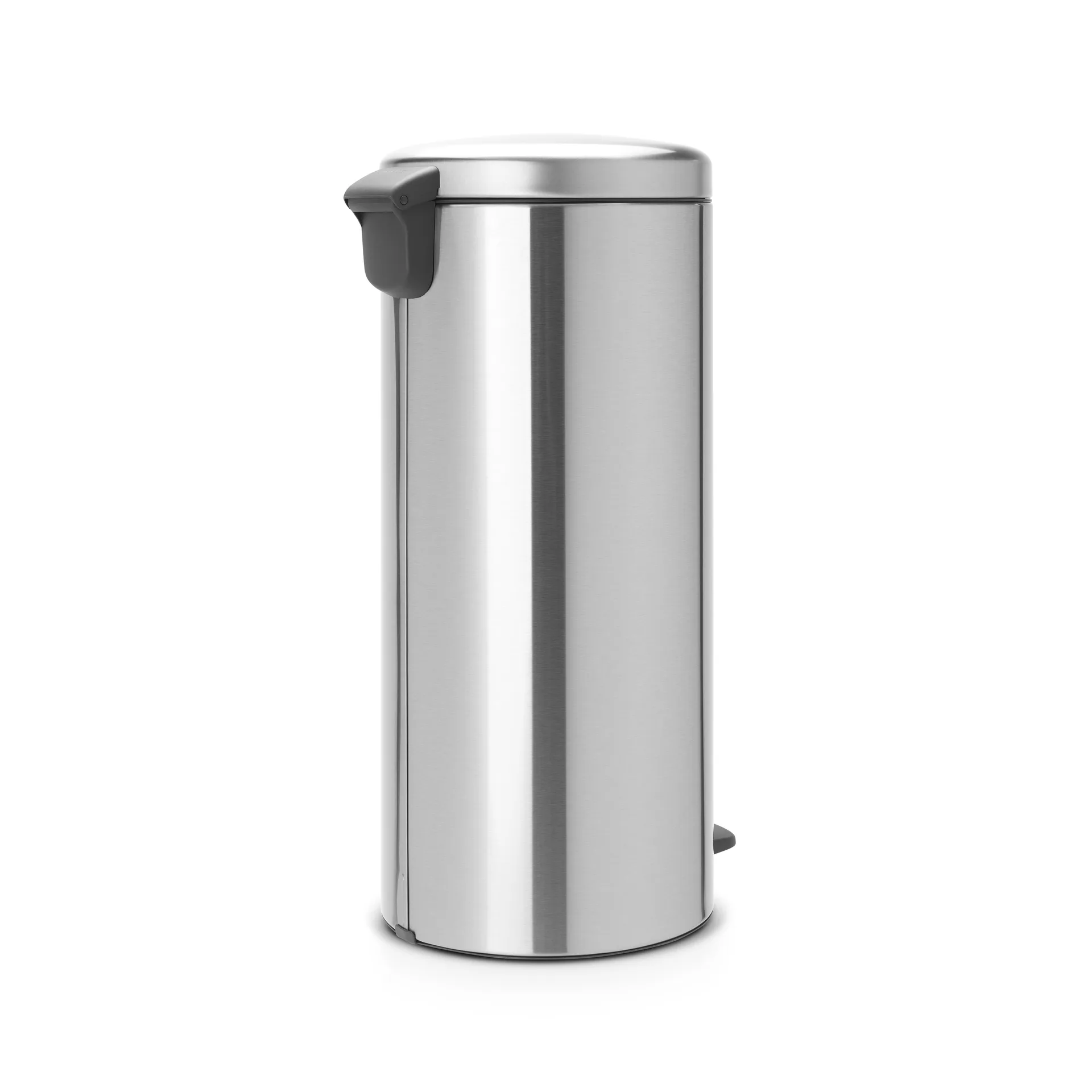 Caixote de pedal New Icon 30 litros, aço mate Brabantia