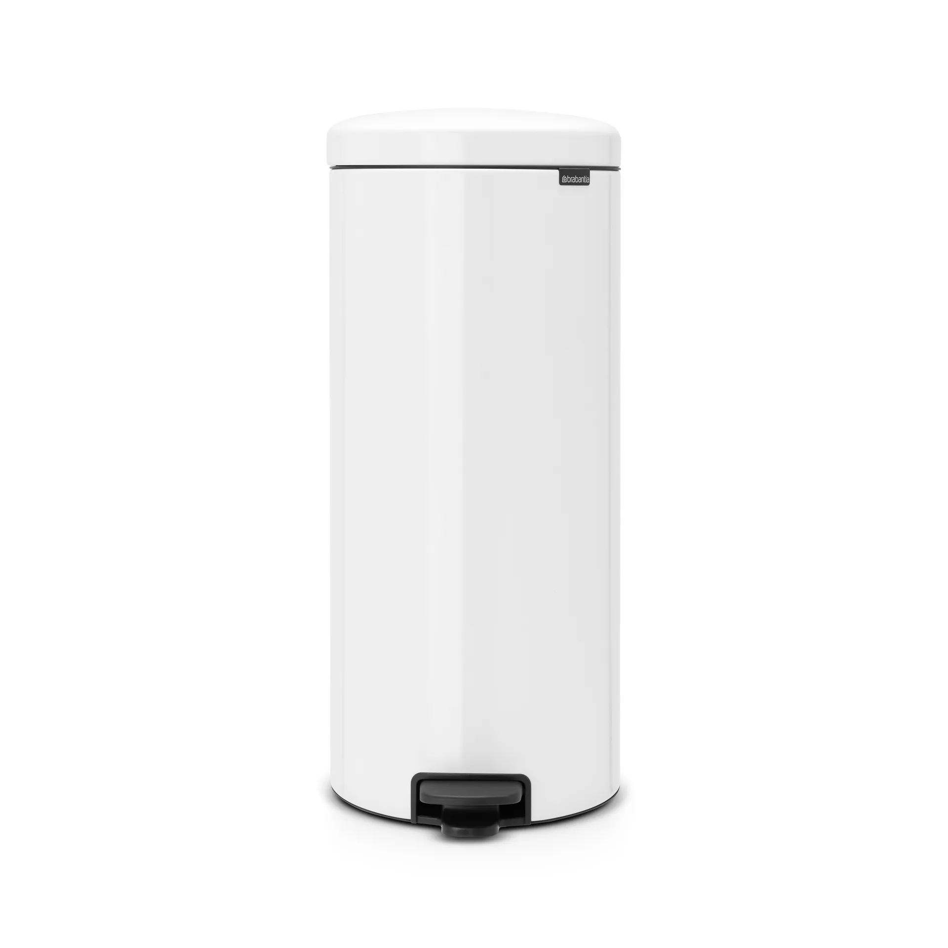 Caixote de pedal New Icon 30 litros, branco Brabantia