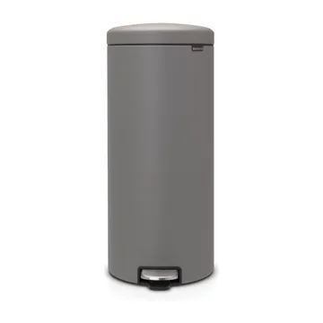 Caixote de pedal New Icon 30 litros - Mineral concrete grey - Brabantia