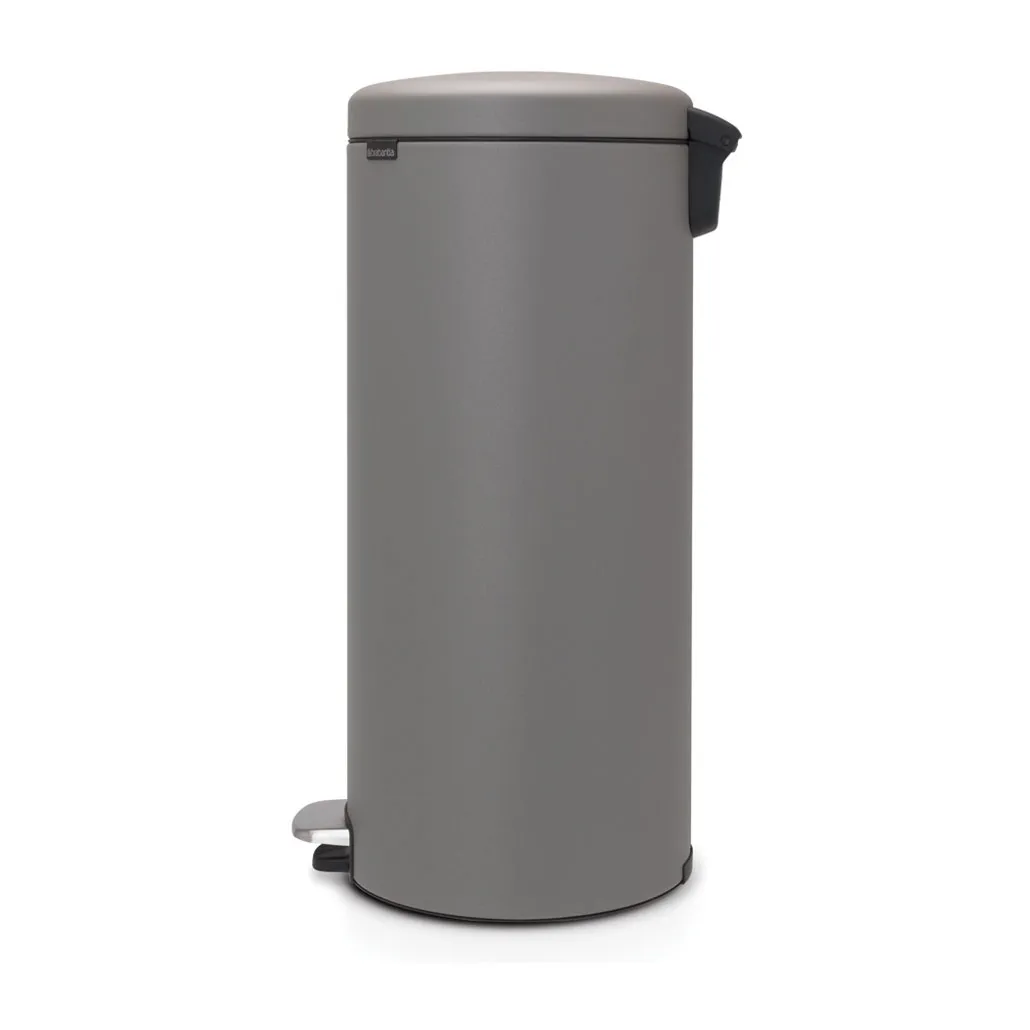Caixote de pedal New Icon 30 litros, Mineral concrete grey Brabantia