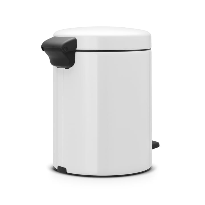 Caixote de pedal New Icon 5 litros - branco - Brabantia