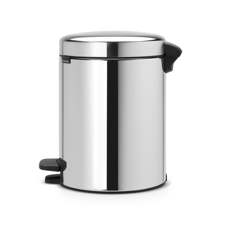 Caixote de pedal New Icon 5 litros, brilliant steel Brabantia