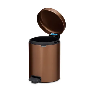 Caixote de pedal New Icon 5 litros - Bronze quente - Brabantia