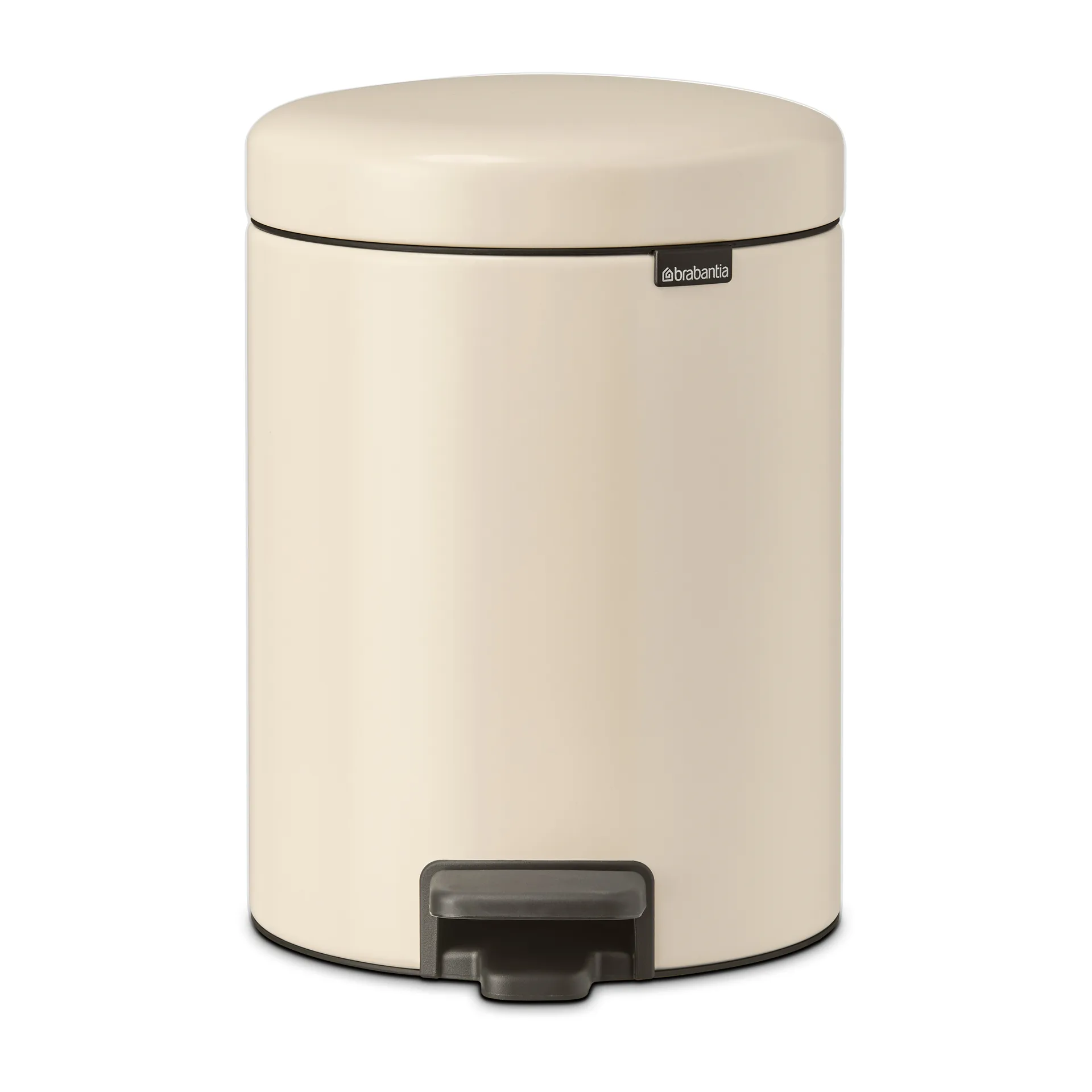 Caixote de pedal New Icon 5 litros, Soft beige Brabantia