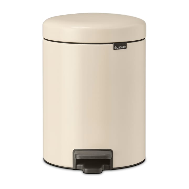 Caixote de pedal New Icon 5 litros - Soft beige - Brabantia