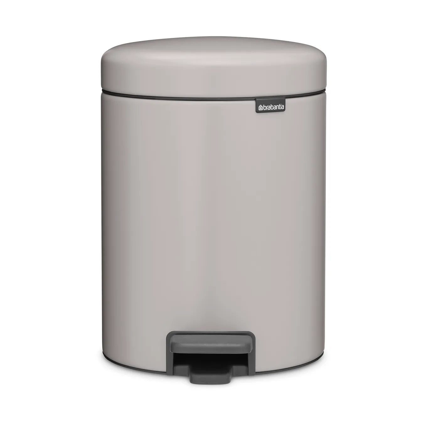 Caixote de pedal New Icon 5 litros, Soft grey Brabantia