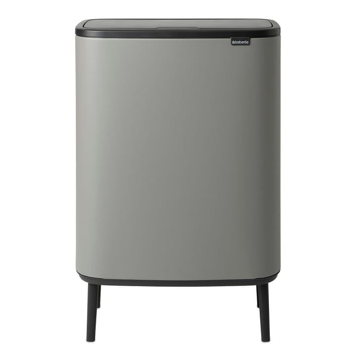 Caixote de toque Bo alto 2x30 L - Mineral concrete grey - Brabantia