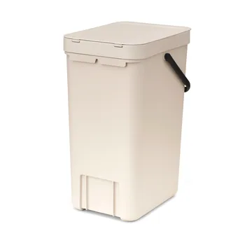Caixote do lixo Sort & Go 16L - Soft Beige - Brabantia