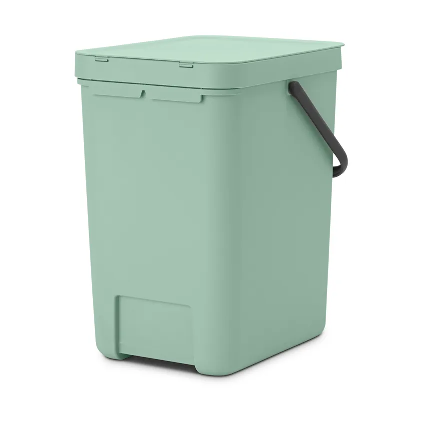 Caixote do lixo Sort & Go 25L, Verde jade Brabantia