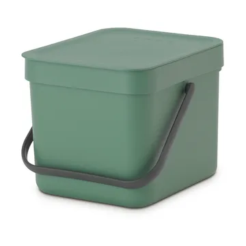 Caixote do lixo Sort & Go 6 L - Verde abeto - Brabantia