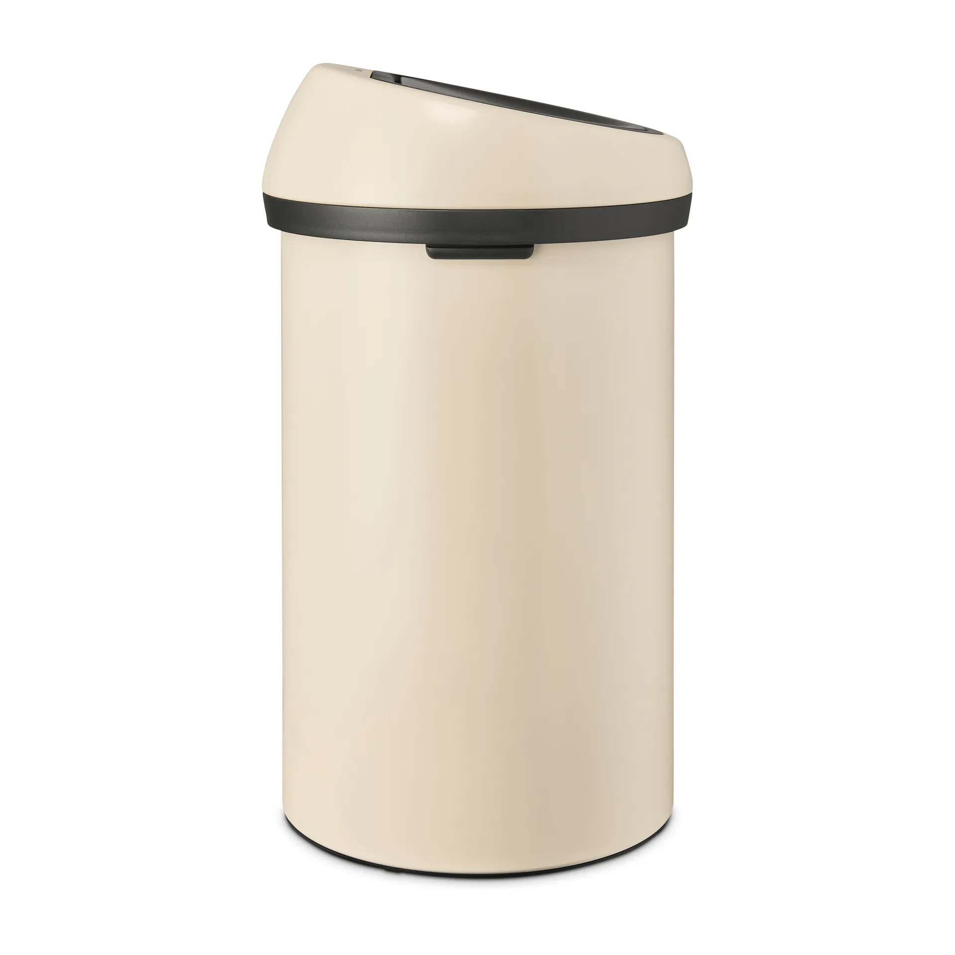 Caixote redondo Touch Bin 60 litros, Soft beige Brabantia