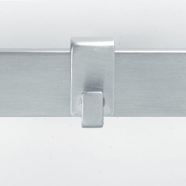 Calha com ganchos 60 cm Profile, aço escovado-mate Brabantia