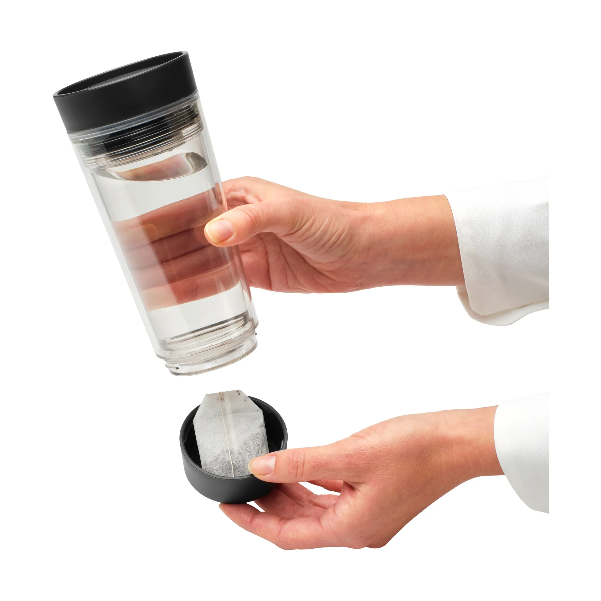 Caneca térmica para chá 36 cl Make & Take, Cinzento escuro  Brabantia