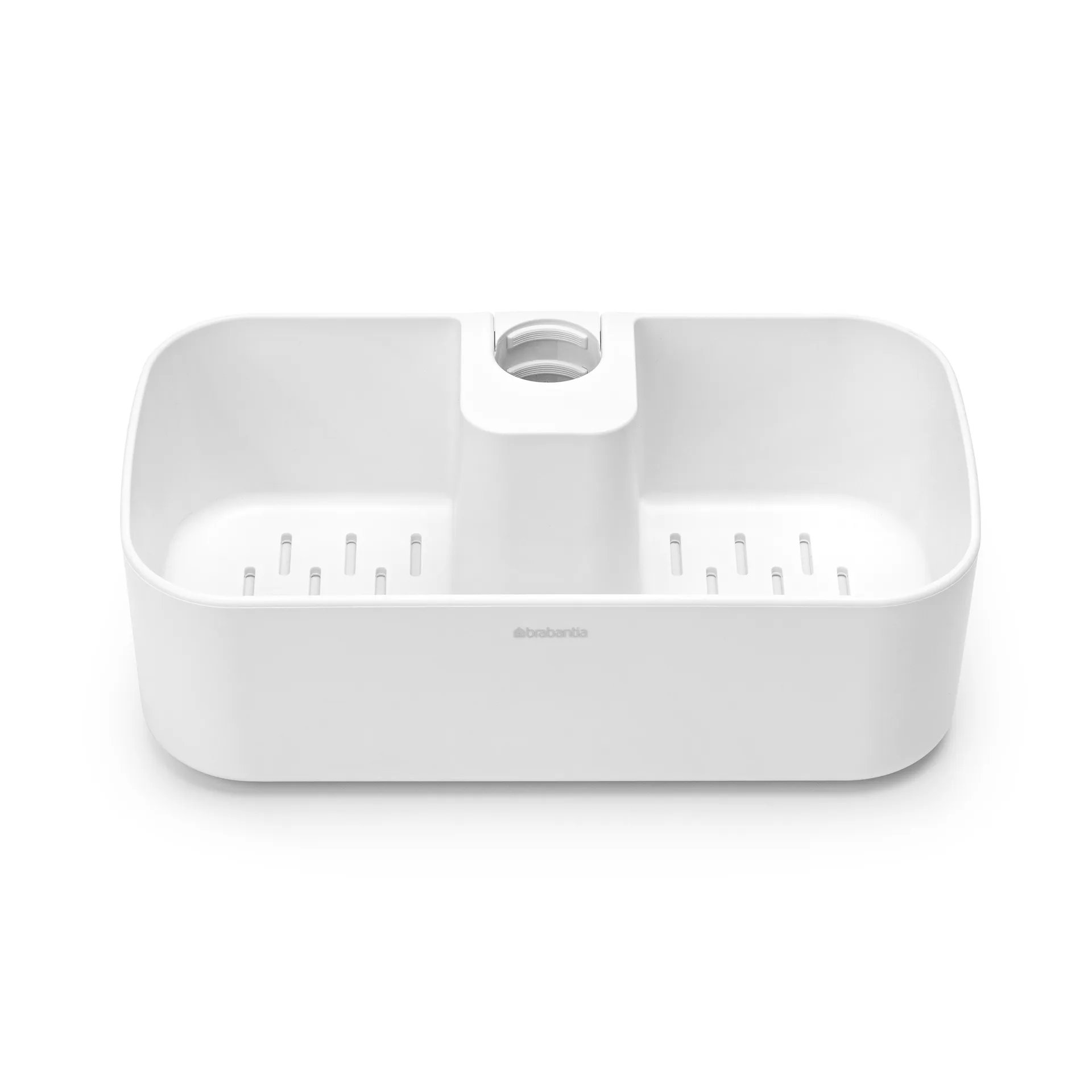 Cesto de chuveiro ReNew, branco Brabantia