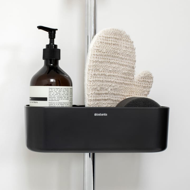 Cesto de chuveiro ReNew, dark grey Brabantia