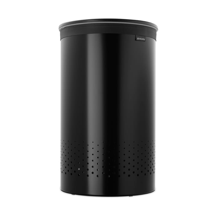 Cesto de roupa Brabantia com tampa de plástico 60 L, Preto mate Brabantia