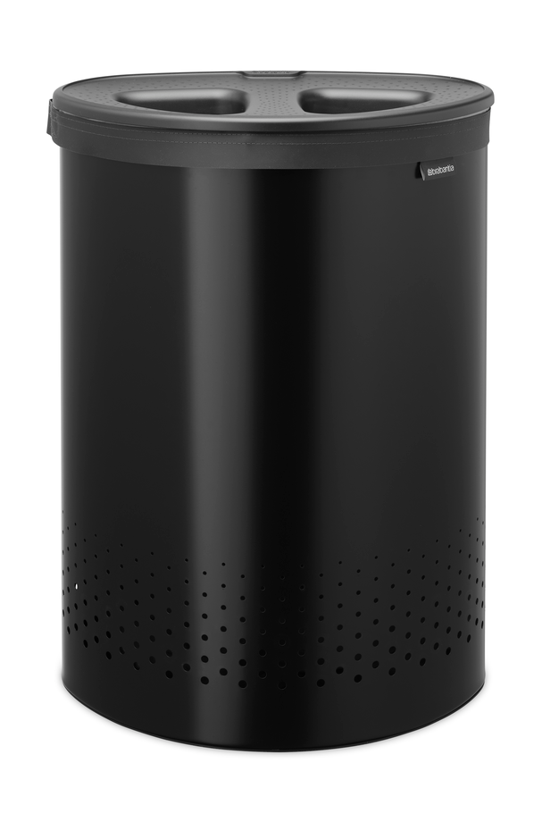 Cesto de roupa Brabantia seletor 55 L - Preto mate - Brabantia