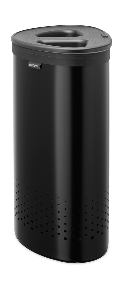 Cesto de roupa Brabantia seletor 55 L, Preto mate Brabantia