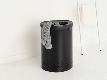 Cesto de roupa Brabantia seletor 55 L - Preto mate - Brabantia