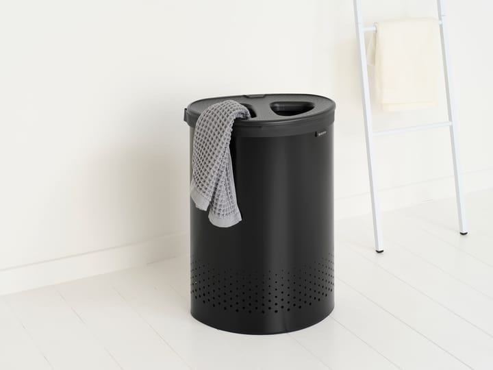 Cesto de roupa Brabantia seletor 55 L, Preto mate Brabantia
